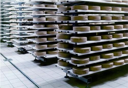 В производстве сыра нужно применять полипропиленовые полки